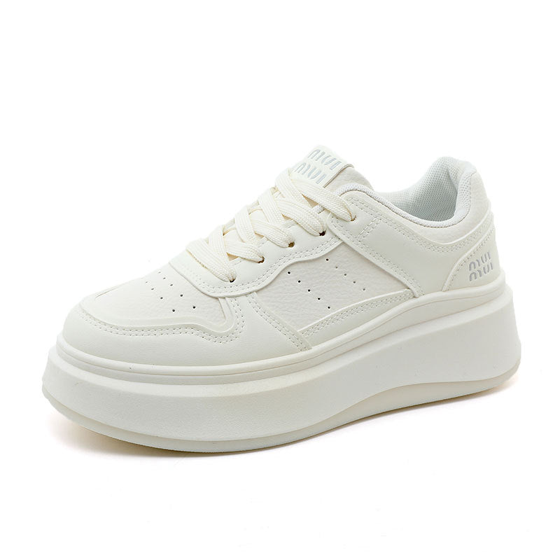 Damen Plateau Sneaker Rutschfest Komfortabel Modisch