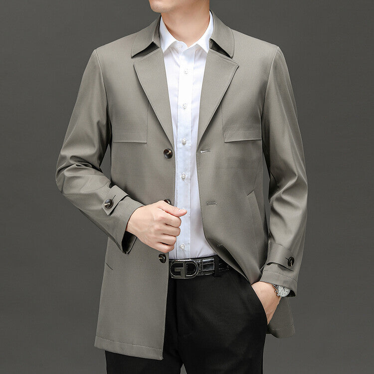 Herren Blazer Moderner Schnitt Slim Fit