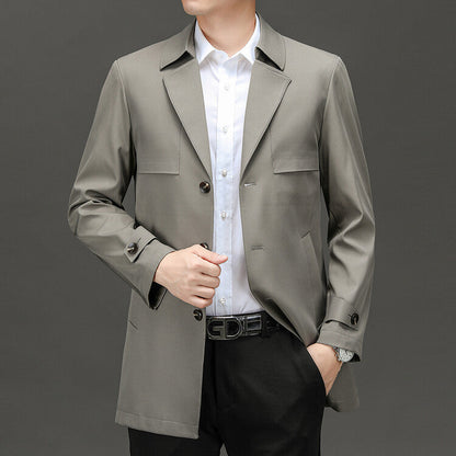 Herren Blazer Moderner Schnitt Slim Fit