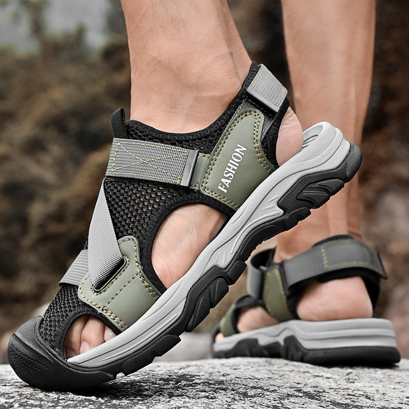 Damen Sport-Sandalen Atmungsaktiv Rutschfest Verstellbar
