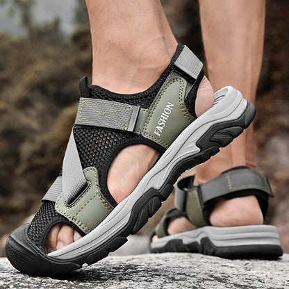 Damen Sport-Sandalen Atmungsaktiv Rutschfest Verstellbar