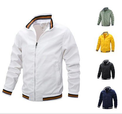 Herren Bomberjacke Elegante Isolierte Winterjacke Schwarz - BerlinGlamour