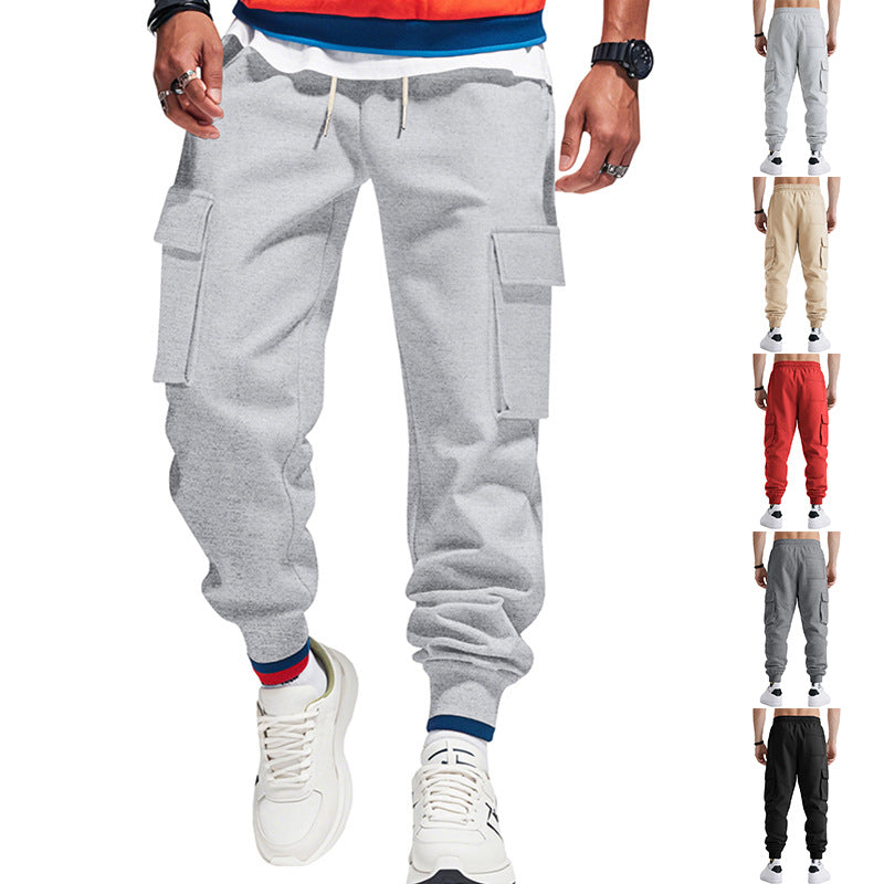 Herren Cargohose Elastisch Bequem Mit Seitentaschen - BerlinGlamour