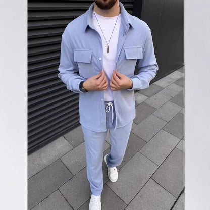 Herren Anzug Zweiteiler Modern Bequem Elegant - BerlinGlamour