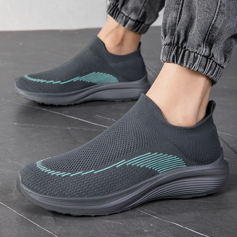 Damen Laufschuhe Komfort Slip-On Laufschuhe Leicht Mesh - BerlinGlamour