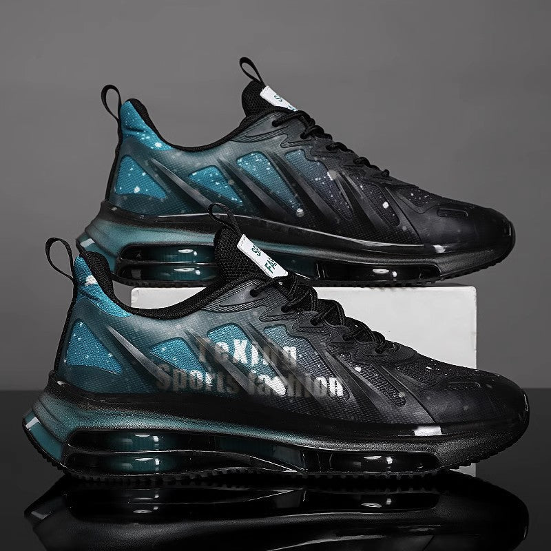 Damen Sneaker LED Beleuchtung Sportlich Transparent