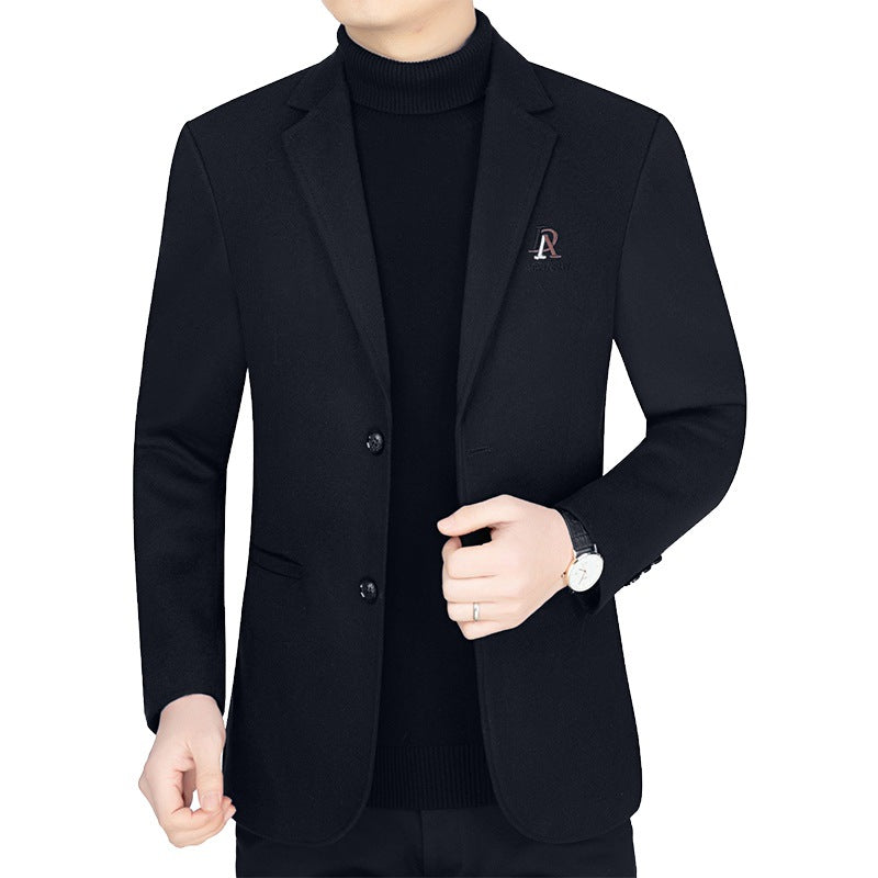 Herren Blazer Slim Fit Soft Stoff Elegant