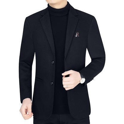 Herren Blazer Slim Fit Soft Stoff Elegant