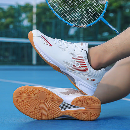 Damen Badmintonschuhe Rutschfest Stoßdämpfend Sportschuhe Frauen