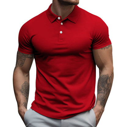 Herren Poloshirt Modern Slim Fit Komfortabel