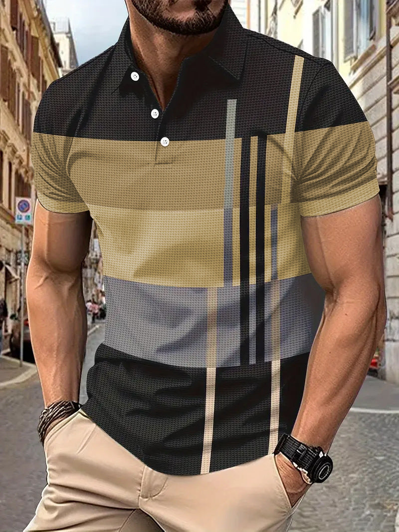 Herren Poloshirt Sportlich Piqué Qualität