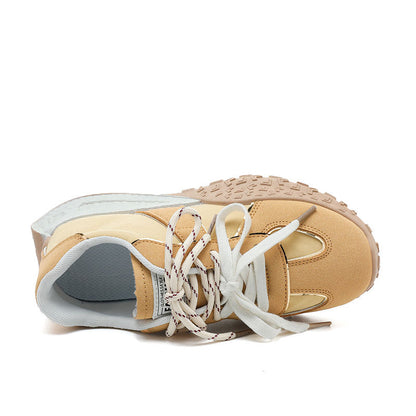 Damen Sneaker Sportlich Atmungsaktiv Komfortsohle