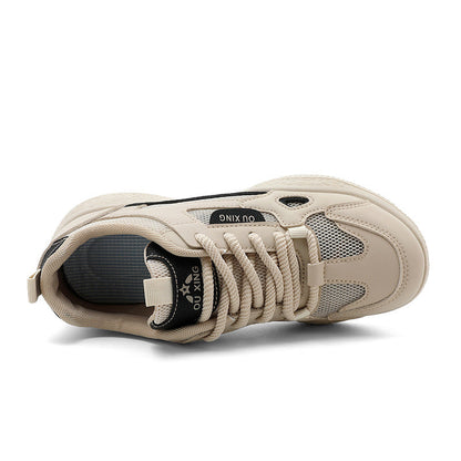 Damen Sneaker Atmungsaktiv Laufsohle Dämpfung Sportlich