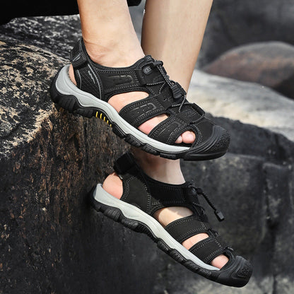 Damen Sandalen Sportlich Outdoor Rutschfest Elastisch