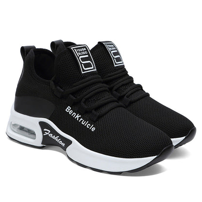 Damen Sneaker Atmungsaktiv mit Luftpolster Sohle bequem