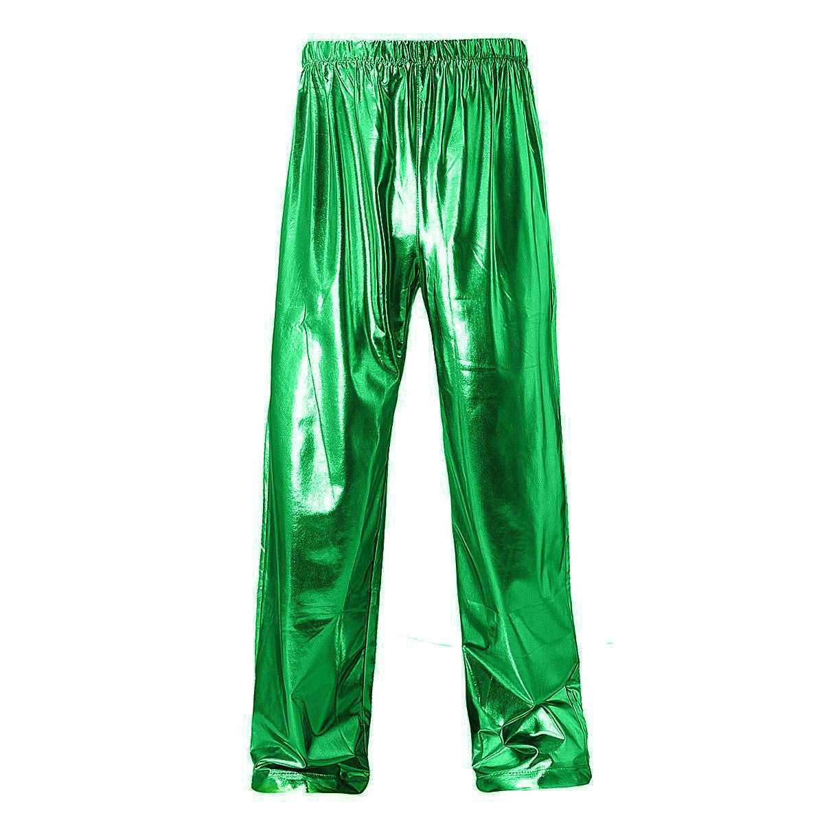 Glänzende Herren Trainingshose Sport Hose Stretch