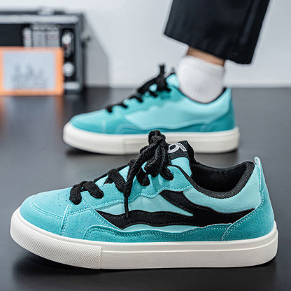 Damen Sneaker Wildleder Moderne Schnürung