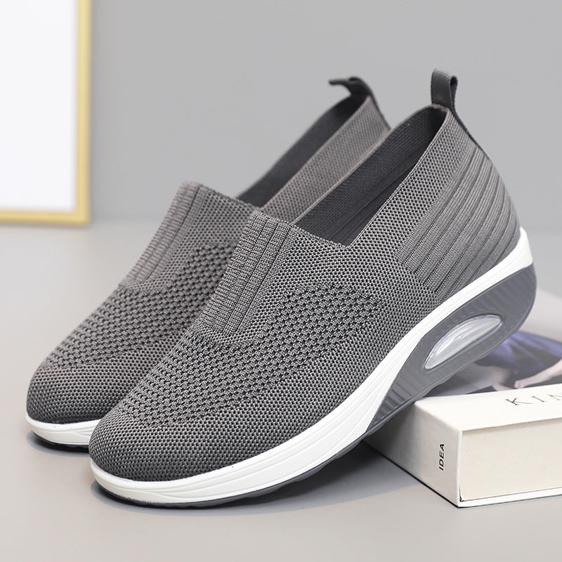 Damen Sneaker Bequem Luftig Mit Dämpfung