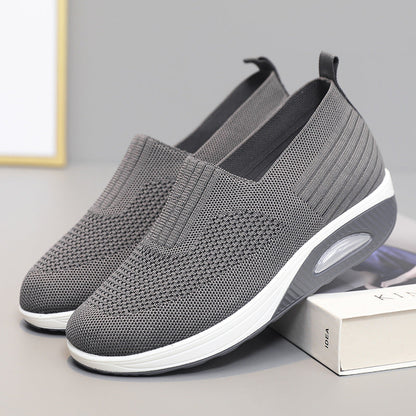 Damen Sneaker Bequem Luftig Mit Dämpfung
