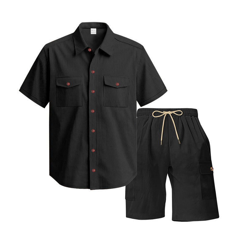 Herren Freizeitanzug Modern mit Taschen Schnitt