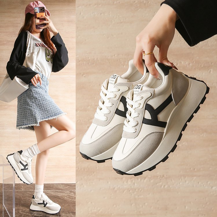 Damen Plateau Sneaker Sportlich Komfortabel Größe 36-41 - BerlinGlamour