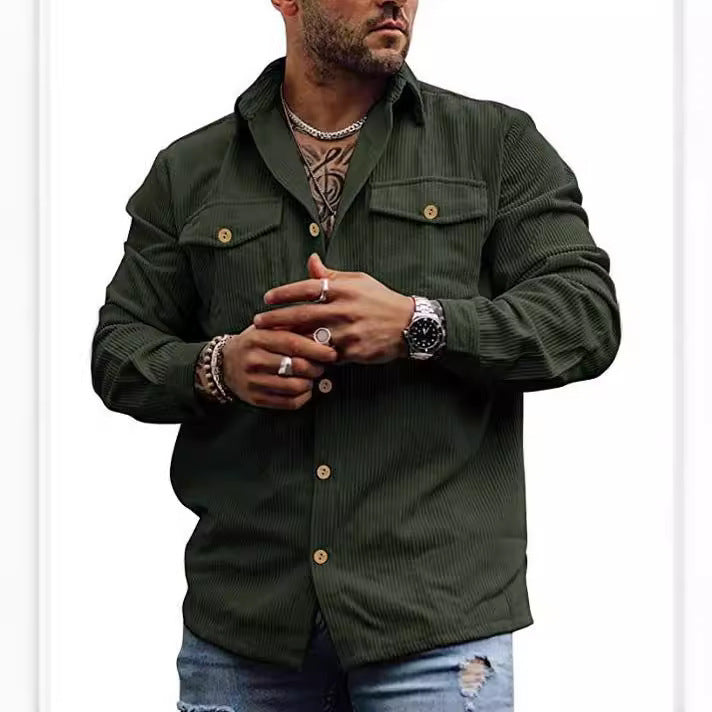 Herren Lederjacke Lässig Schnitt Modern - BerlinGlamour