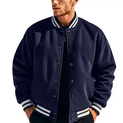 Herren Sweatjacke Sportlich Mit Taschen Modern