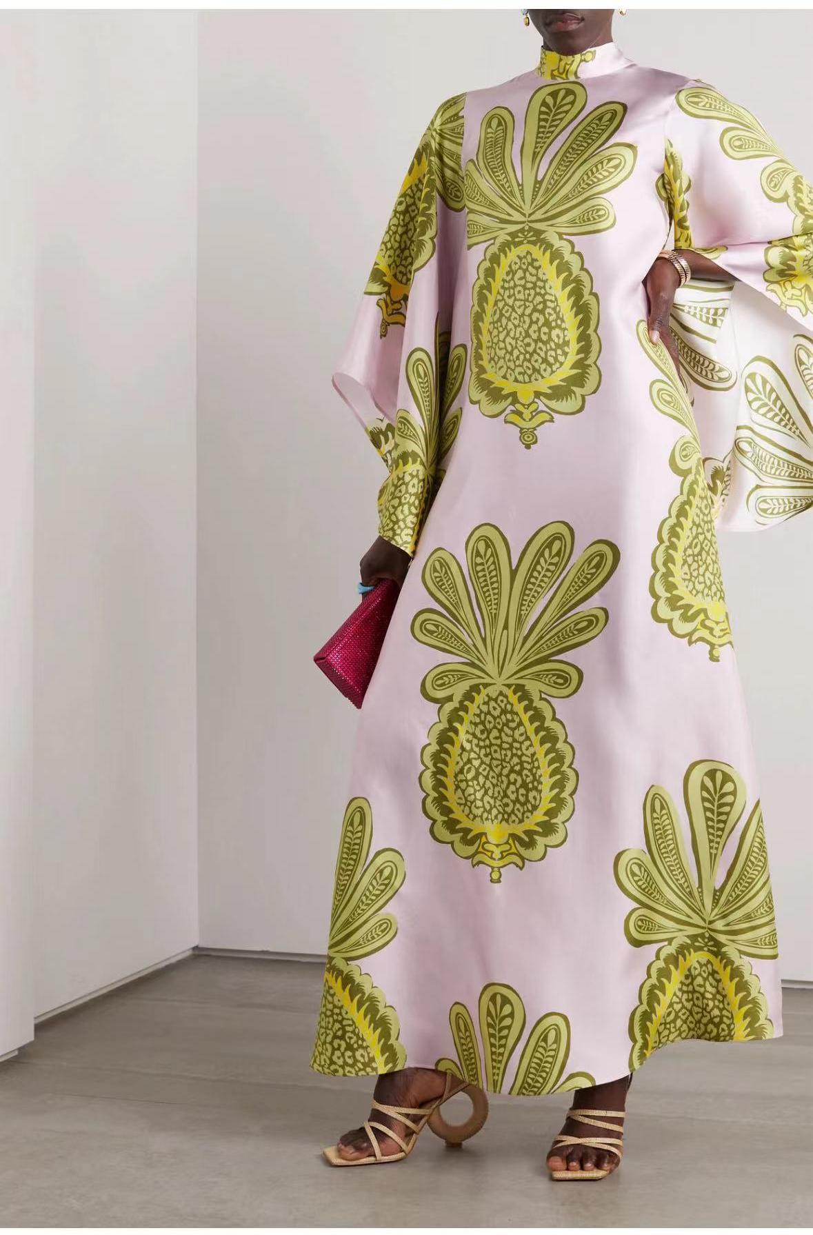 Viertelarmkleid mit Druck Damen Geschenk Berlin