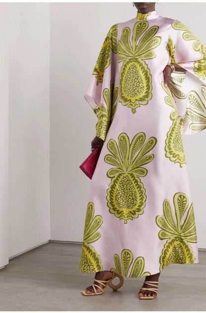Viertelarmkleid mit Druck Damen Geschenk Berlin