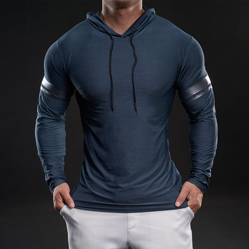 Herren Langarm-Hoodie Sportlich Trendig Berlin