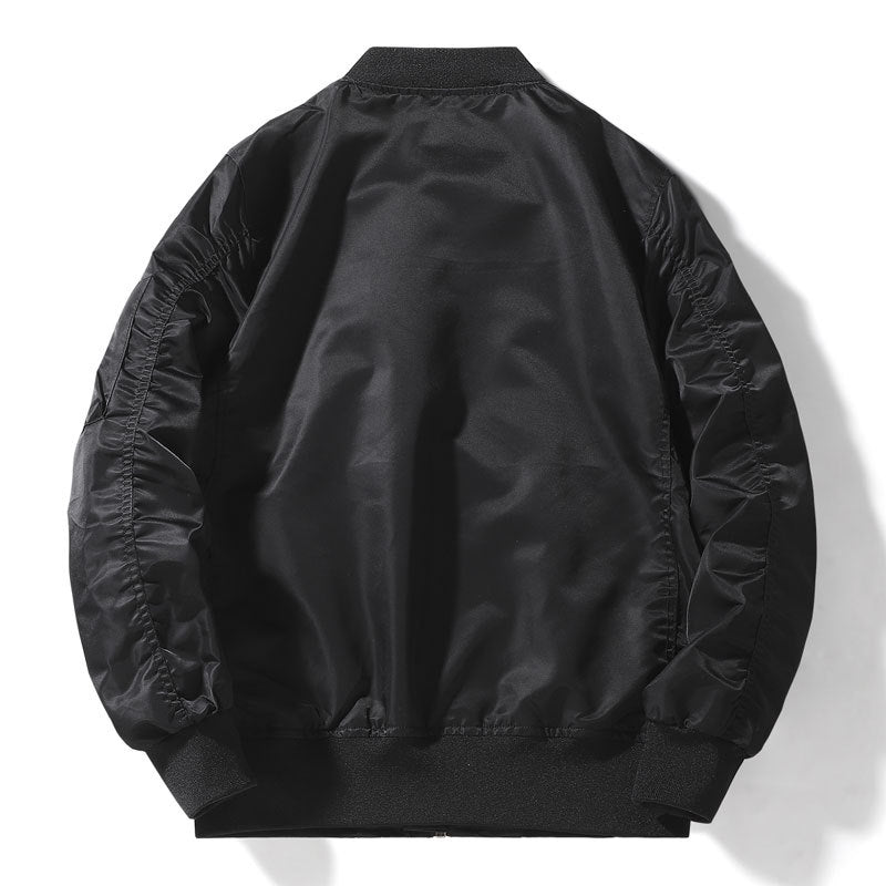 Herren Bomberjacke Sportlich Strapazierfähig Modern