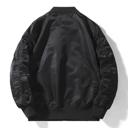 Herren Bomberjacke Sportlich Strapazierfähig Modern