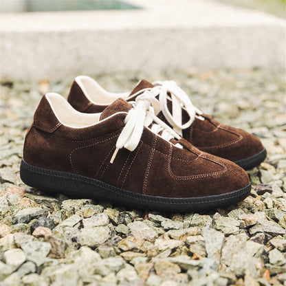 Damen Sneaker Bequem Wildleder Elegantes Design