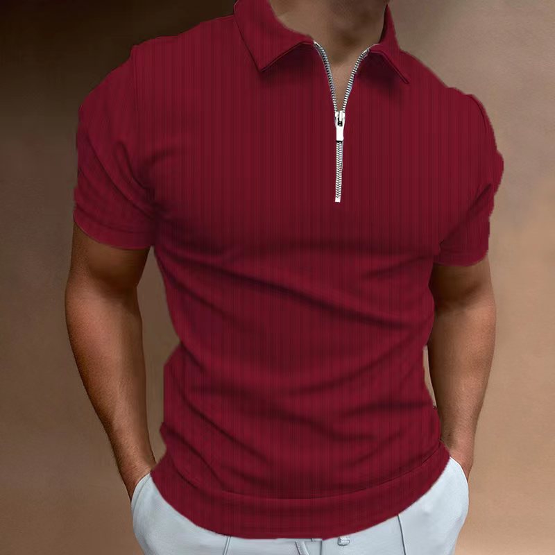 Herren Poloshirt Modern Streifen Slim Fit