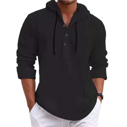 Herren Kapuzenpullover Sportlich Freizeit Modern