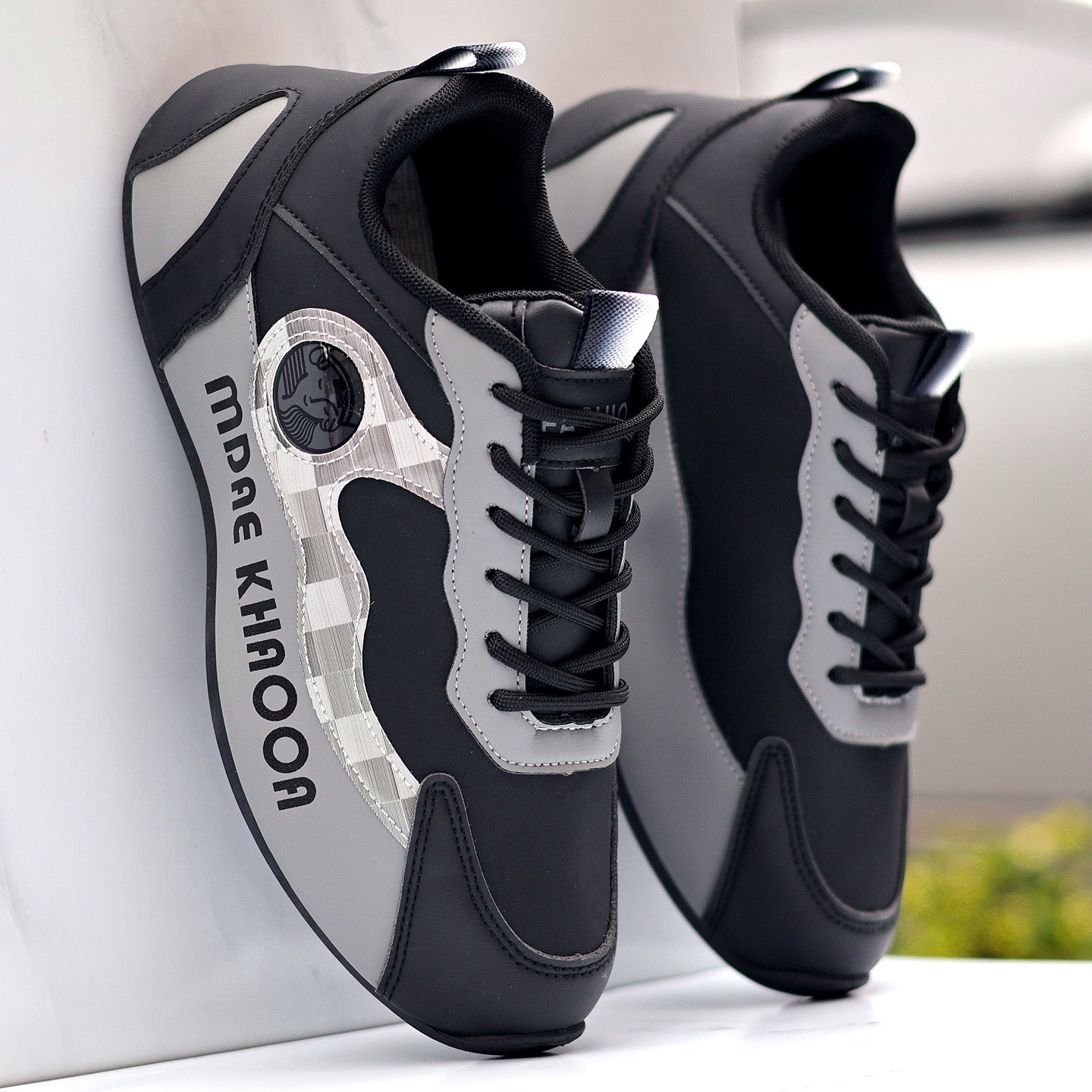 Damen Sneaker Sportlich Modisch Weiß
