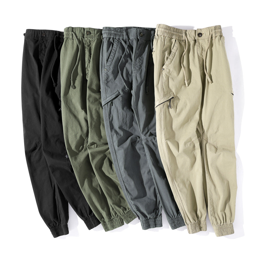 Herren Freizeithose Bequem Elastisch Mit Funktions-Taschen