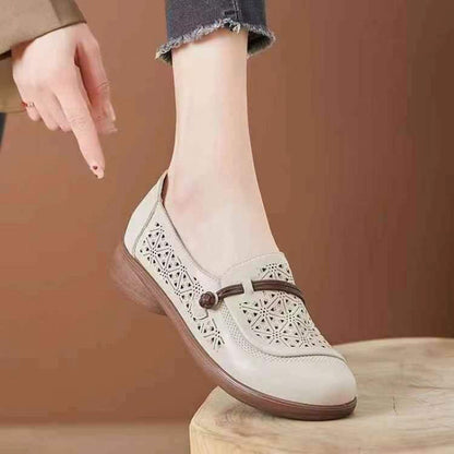 Damen Ballerinas Bequem Flach Schuhe Modern