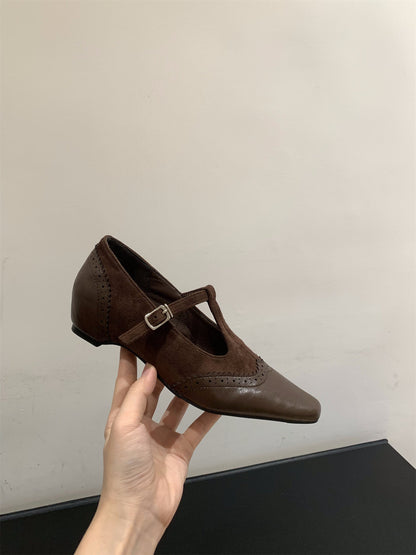 Elegante Damen Schnürschuhe mit Schnallen Modern