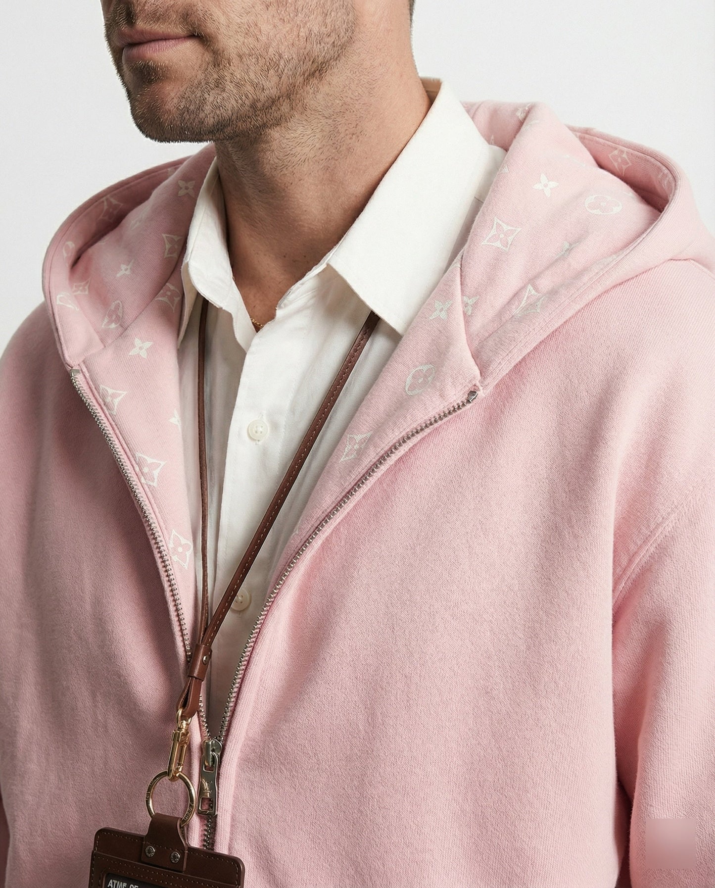 Große Kapuzenjacke Unisex Oversize American Style Baumwolle