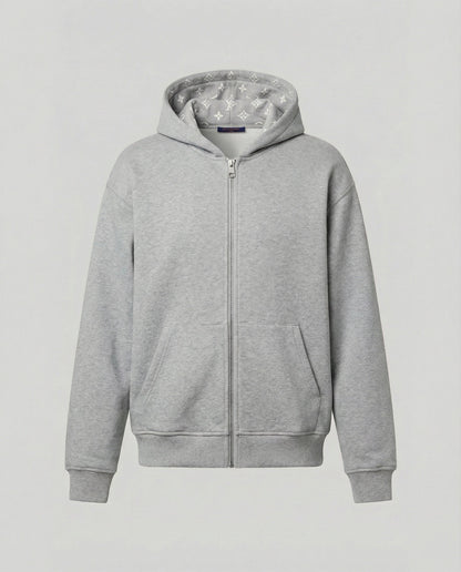 Große Kapuzenjacke Unisex Oversize American Style Baumwolle