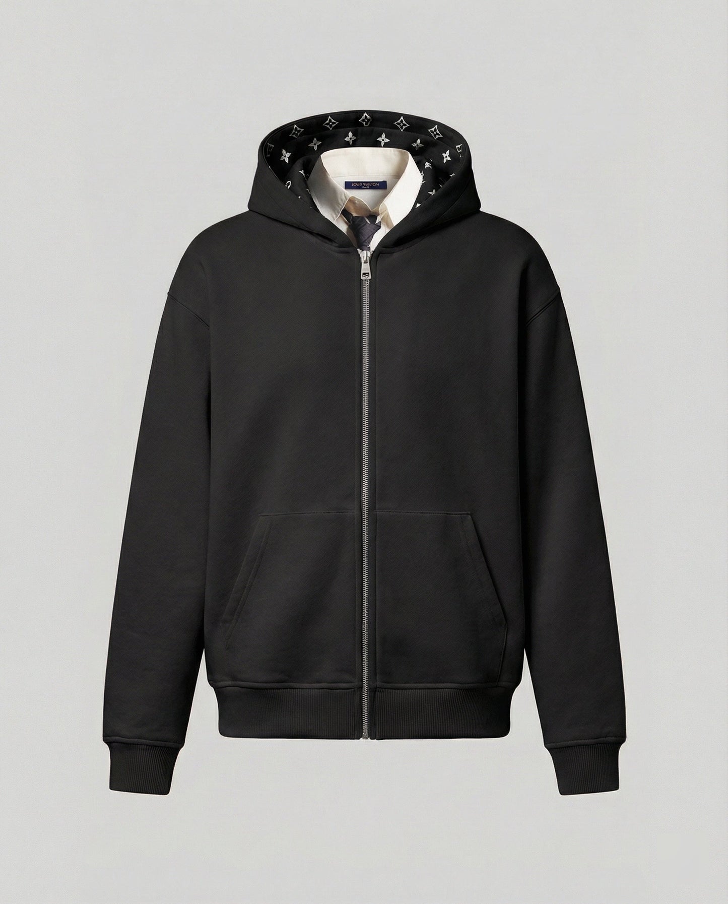 Große Kapuzenjacke Unisex Oversize American Style Baumwolle