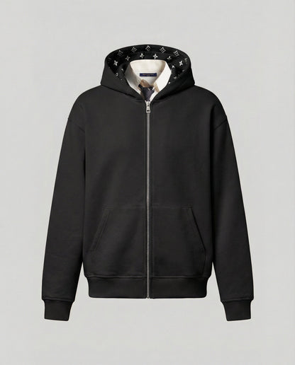 Große Kapuzenjacke Unisex Oversize American Style Baumwolle