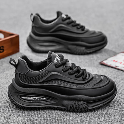Damen Sneaker mit Luftpolster Komfortschuh Weiß