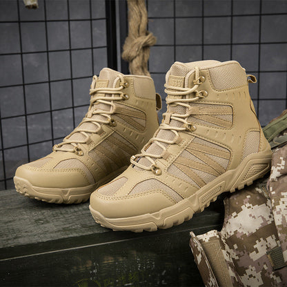 Herren Wanderschuhe Outdoor Robust Knöchelschutz Rutschfest