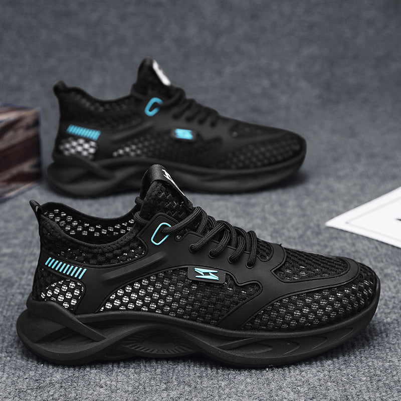 Damen Sneaker Atmungsaktiv Elastisch Laufschuh Komfort