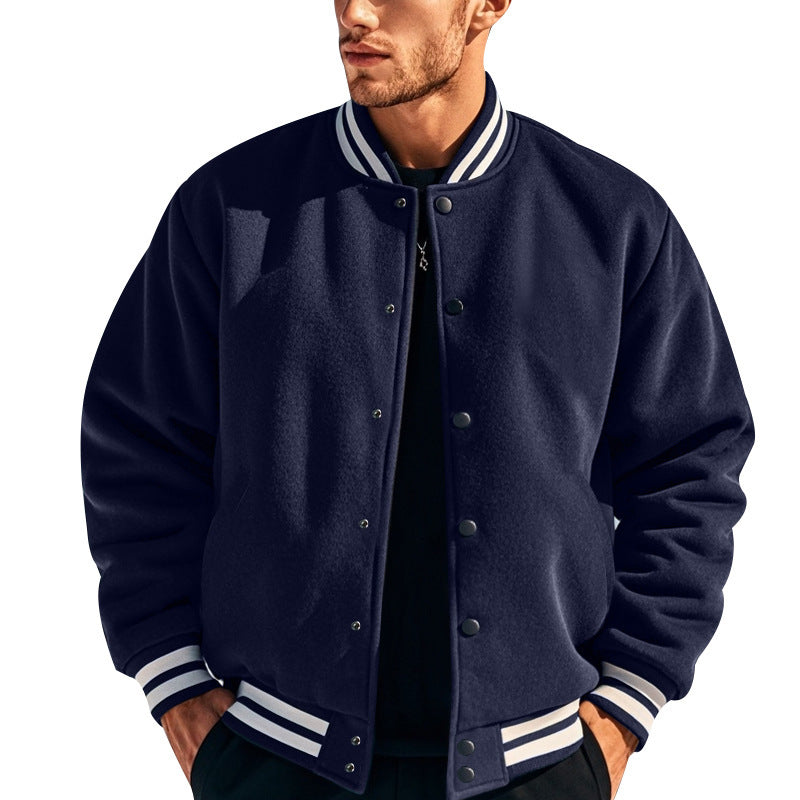 Herren Sportjacke Modern mit Kontrastfarben