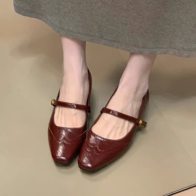 Damen Ballerinas Elegante SchnürballettSchuhe Frauen