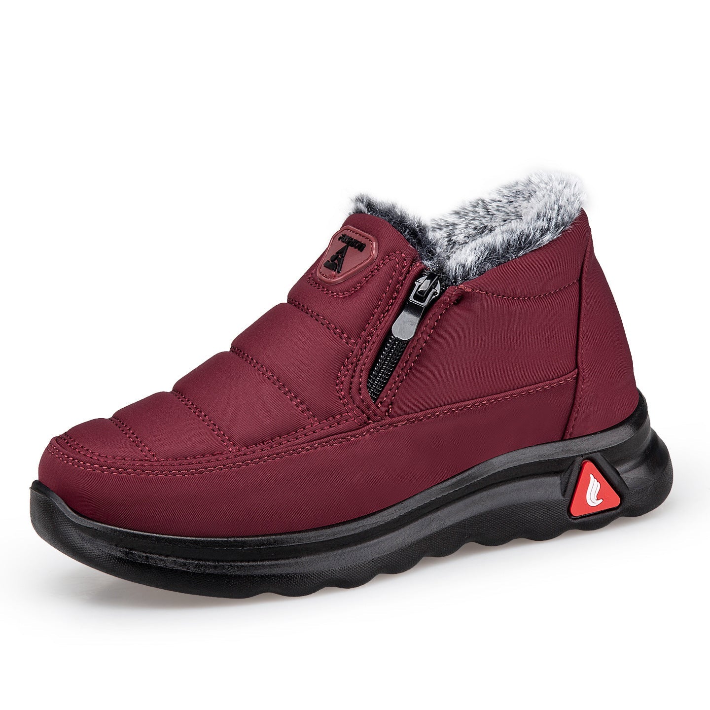 Damen Stiefel Warmfutter Rutschfest Winter Mode