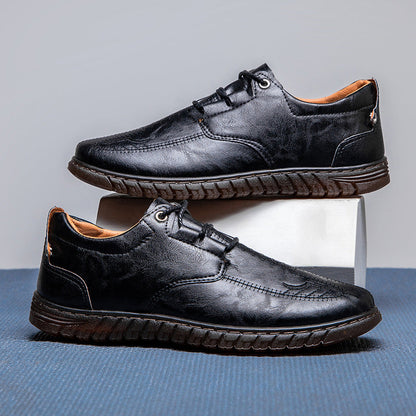Damen Echtlederschuhe Bequem Elegant schwarz